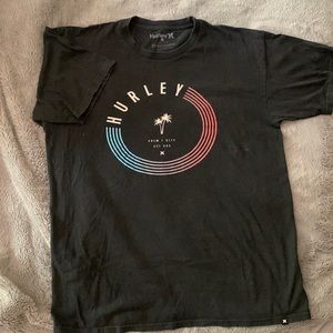 Hurley black graphic tee